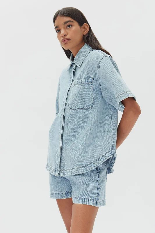 Marlow Boxy Denim Shirt