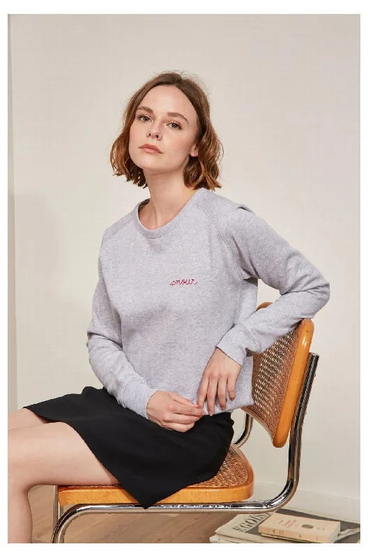 Amour Sweater (Heather Grey)