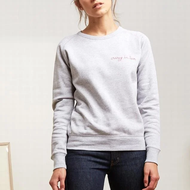 Crazy In Love Sweater (Heather Grey)