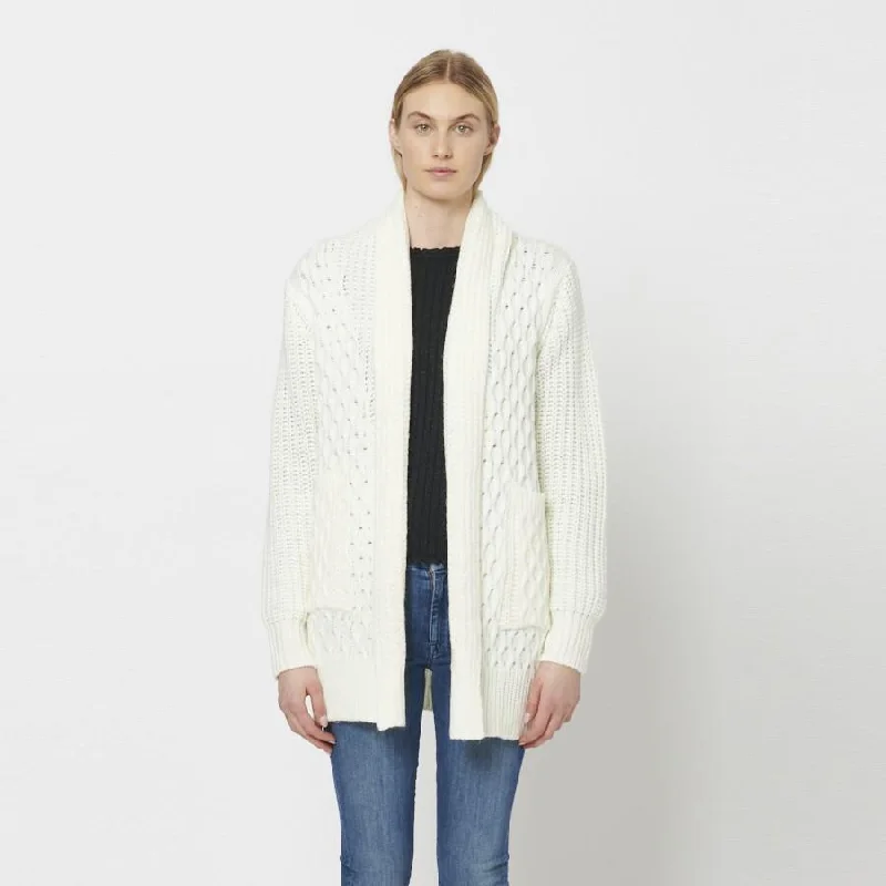 Darius Knit Cardigan (Bone)