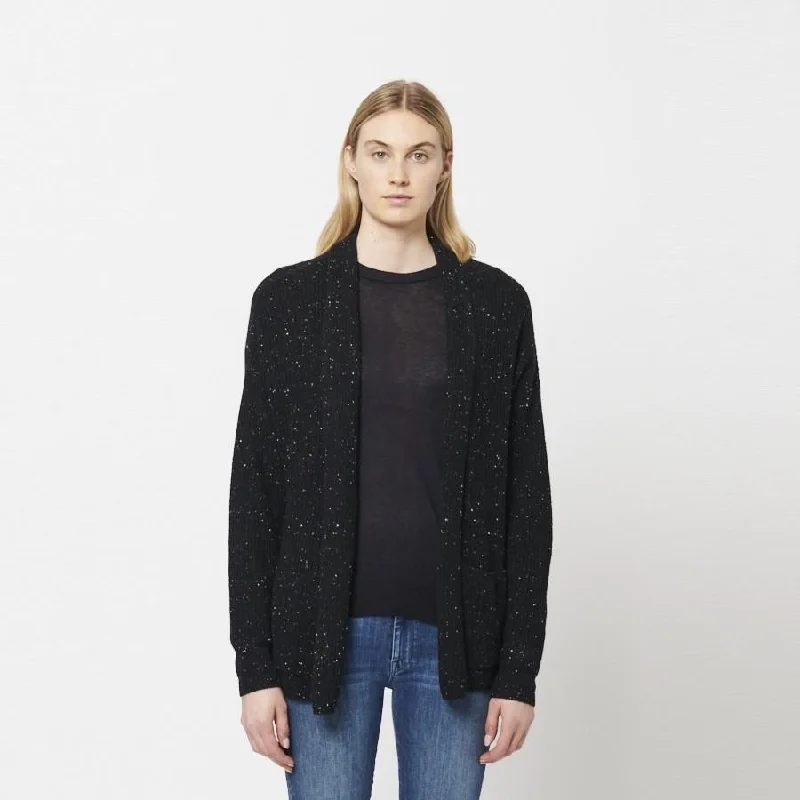 Irene Cashmere Cardigan (Night Sky)